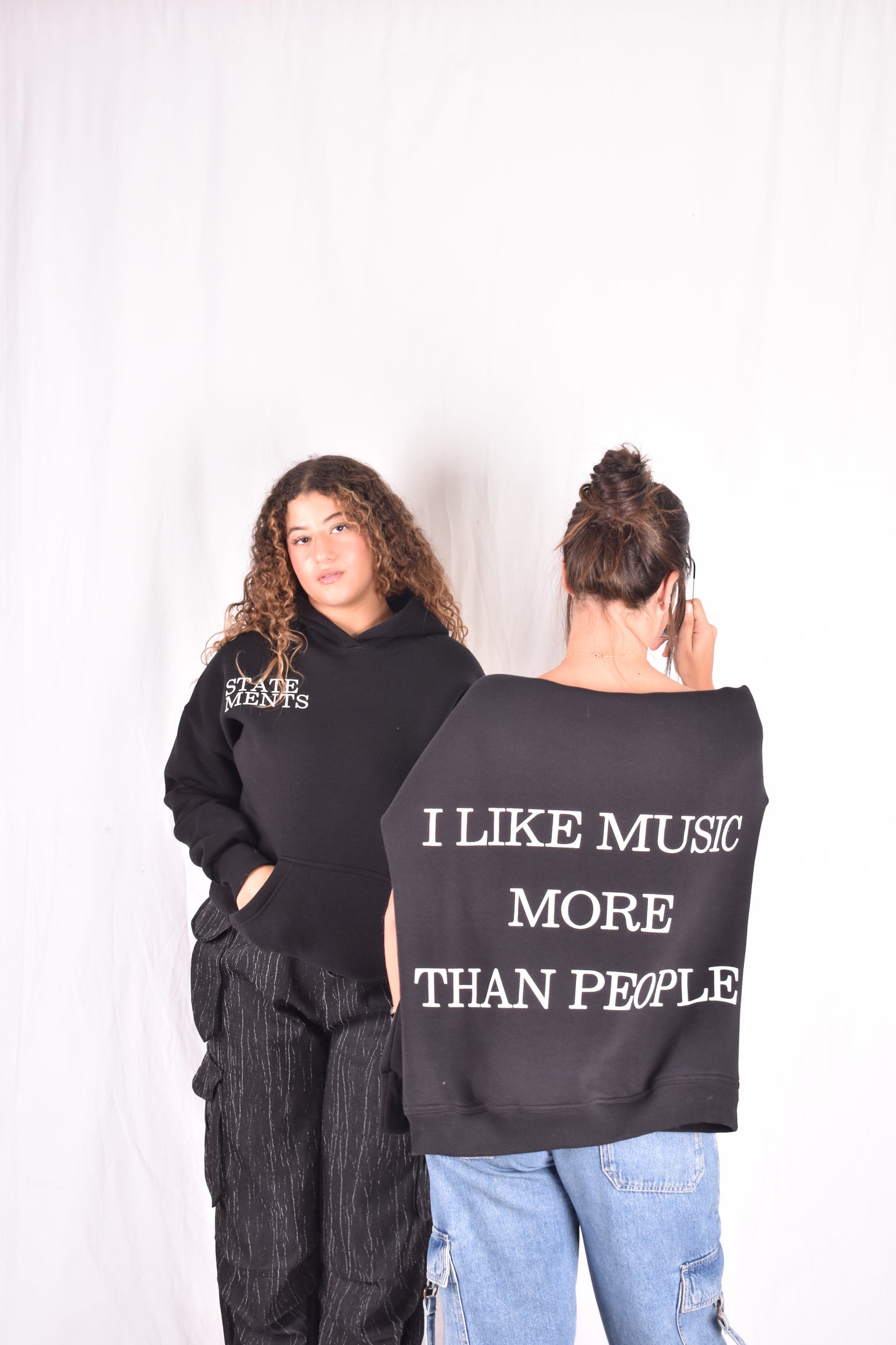 I Like Music More Than People HOODIE