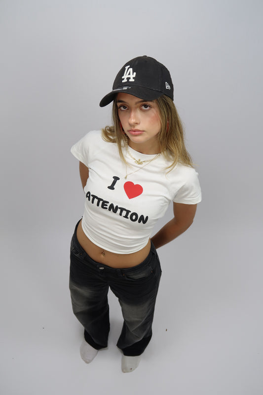I LOVE ATTENTION BABY TEE